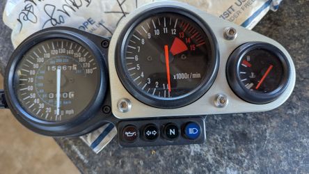 Ninja ZX-7R Gauges 1(contact info removed) Kawasaki Cluster