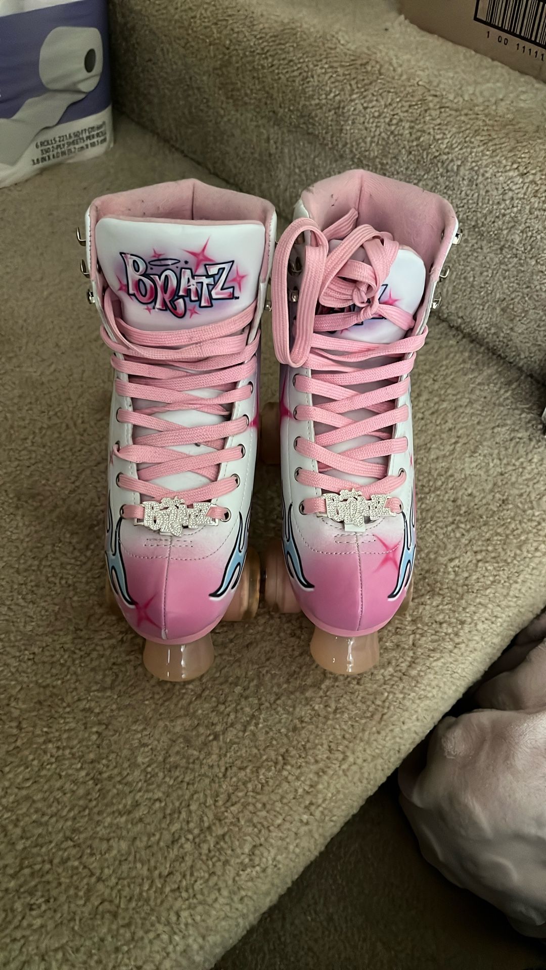 Bratz roller skates Size 7 Big kids