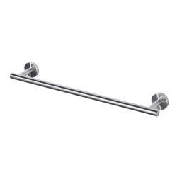 Stainless Steel Wall Mounted Single Towel Bar in Brushed Nickel 20 in.