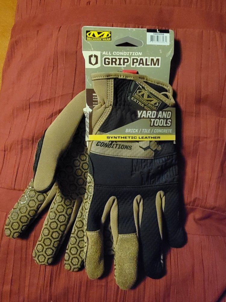 MECHANIX WEAR Unisex Extra Grip Synthetic Leather Multipurpose Gloves