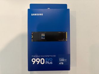 New Samsung 990 EVO Plus 4TB NVMe M.2 SSD Sealed