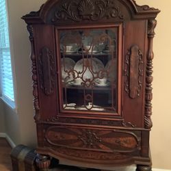 Beautiful Antique China Cabinet