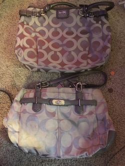 2 Real Coach Purses