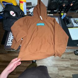 Supreme Box Logo Hoodie Rust “Scooby Doo” 2017 Size XL New With Tags