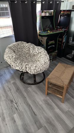 Seat and foot rest from ikea