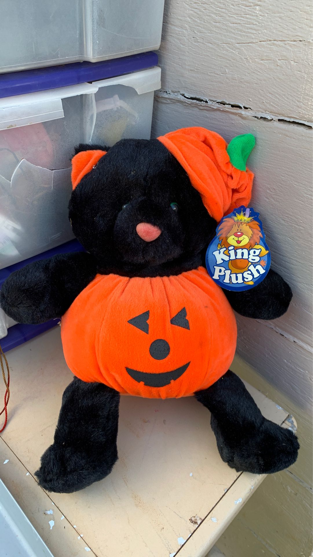 Stuffed animal Halloween bear