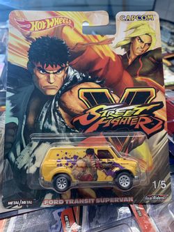 2019 Hot Wheels CAPCOM 🔥STREET FIGHTER 🔥 CAPCOM Complete COLLECTION Set of 5 