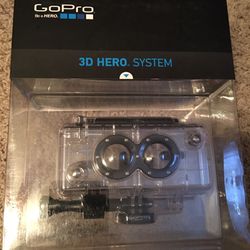 GoPro Hero 3D Mount With Glasses