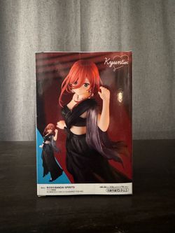 Banpresto The Quintessential Quintuplets Kyunties Miku Nakano Gown Figure