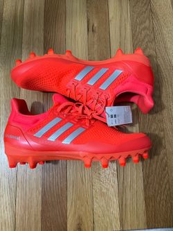 ADIDAS Ultraboost Football Cleats Mens Size 13 Orange Grey RARE JP7411