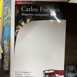 Inquieta compañÃa by Carlos Fuentes