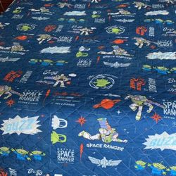 Toy Story Buzz Lightyear comforter 