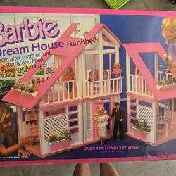 1980's Barbies Dream House New In Box