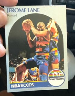 Jerome lane 1989 basketball card