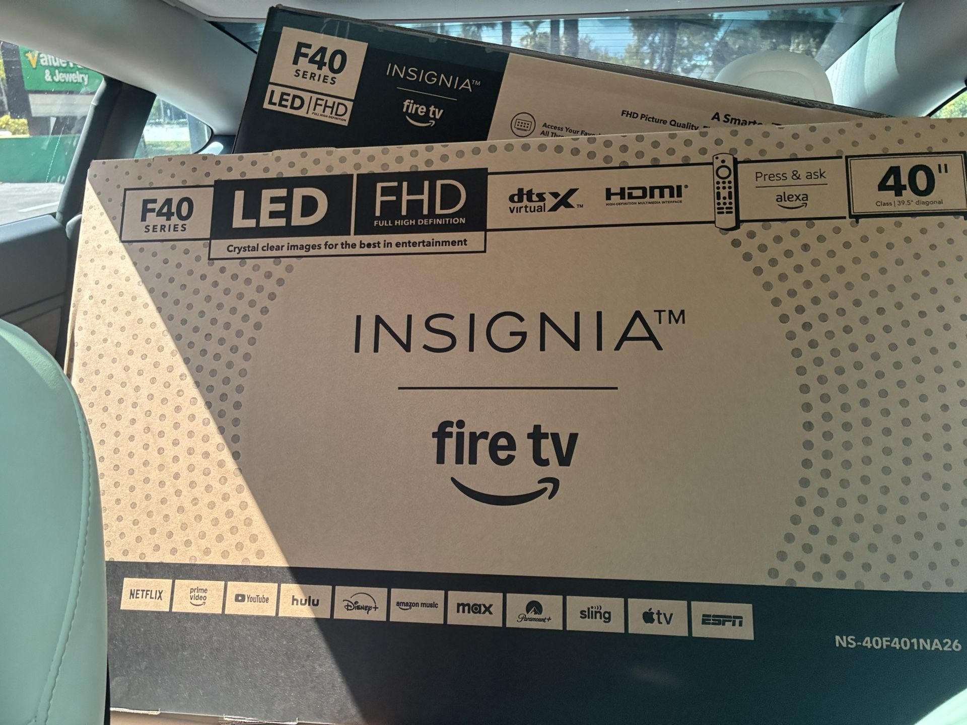 Insignia Fire Tv 40 Inch 2branch New In Box 80$ Each