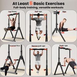 Like New Condition: At Home Pull Up Bar (6+ Full Body Exercises)