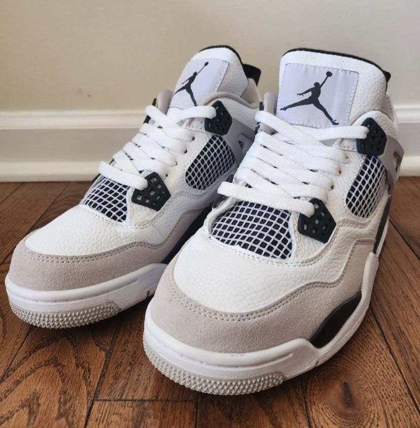 Air Jordan 4 Retro White Shoes Mens US Size 7