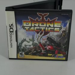 Drone Tactics (Nintendo DS, 2008) Complete with Manual & Insert Tested and Works