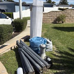 15X12 Pool with pump and pool cover