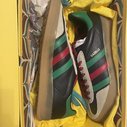 Gucci x Adidas Suede Madeira sneaker