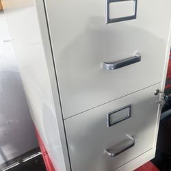 2 Drawer Metal Filing Cabinet