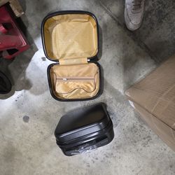 Smaller luggage for makeup barber other