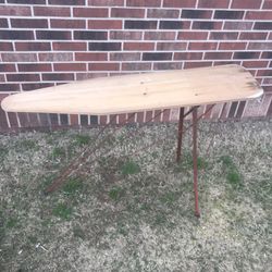 Vintage Wood Ironing Board