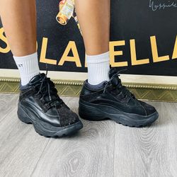 NWT Zara Black Sneakers/boots  