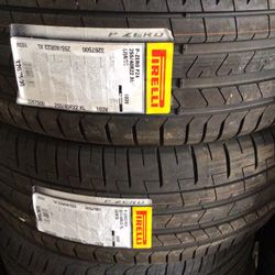2 New Tire Pirelli 255 40 22 Mount Y Balance 