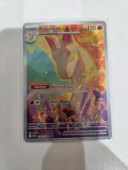 Pokemon TCG Rapidash Full Illustration 189/182