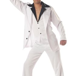 Men's Saturday Night Fever Costume-Large