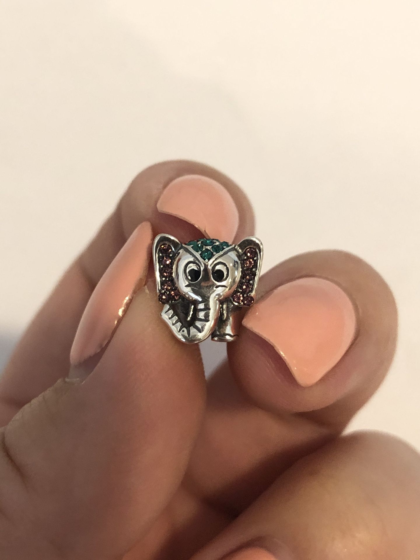 Brand New Sterling Silver 925 Lucky Elephant Charm