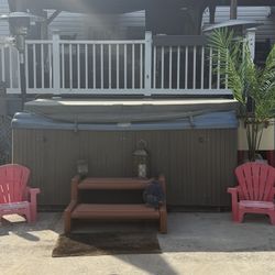 80” X 80”   Pre-loved Hot tub 