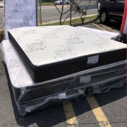 Set King Size Mattress And Box Spring 