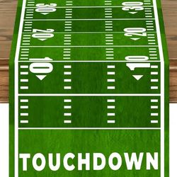 Super Bowl Football Table Runner