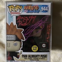 Signed Pain Funko Pop Signed 