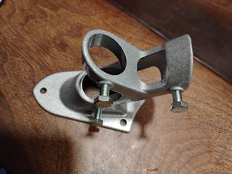 Metal flag pole mount 45 and 90 degrees