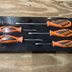 Matco Tools 5 PC Screwdriver Set - ( Orange)