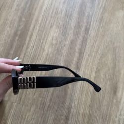 New Black Frame Luxury Sunglasses 