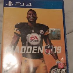 PS4 MADDEN 19/ MADDEN 17 PS4