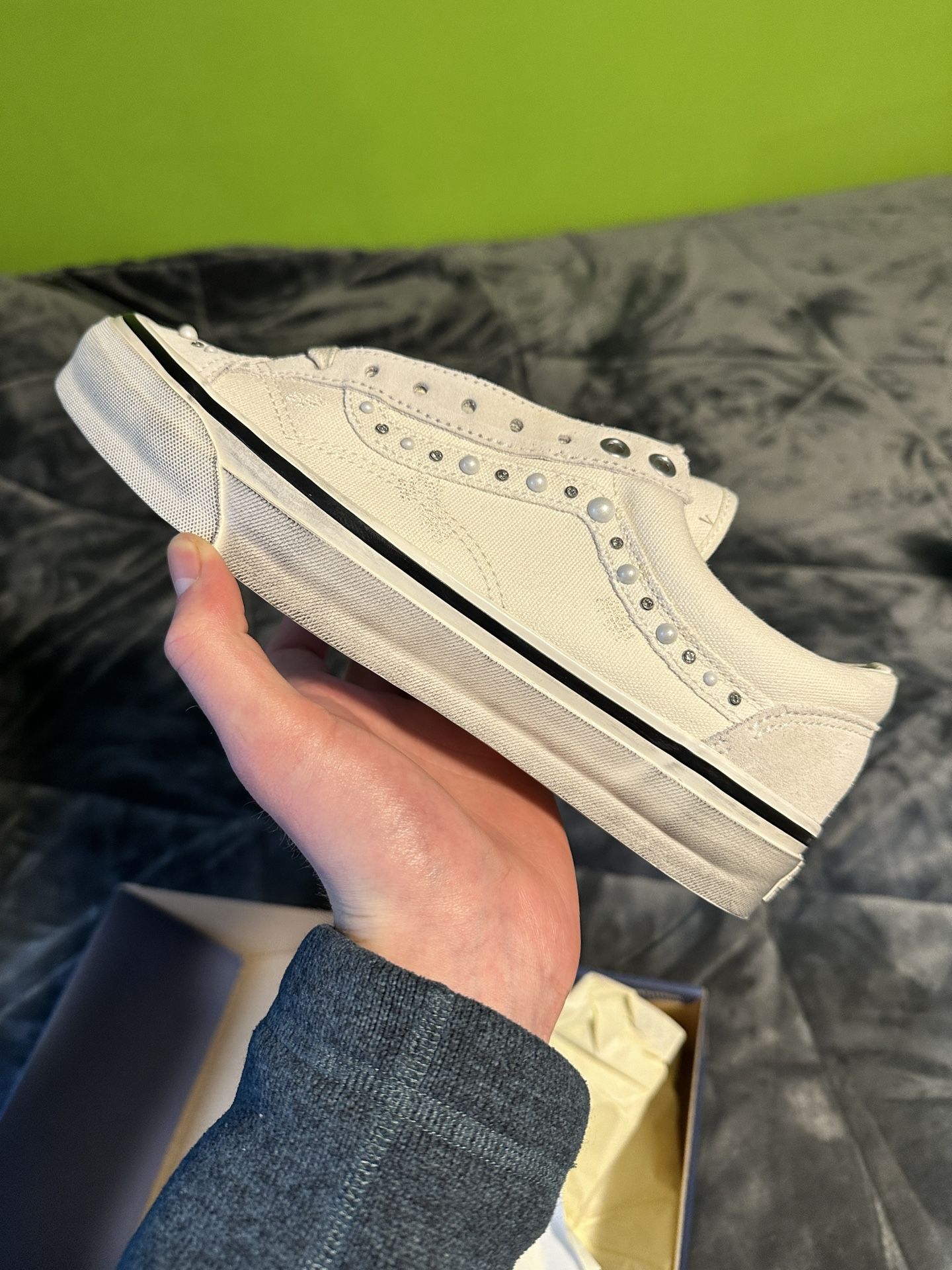 VANS OTW Old Skool 36 Pearlized Pack White Marshmallow Size 9