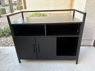 Indoor Cat House Side Table, Cat Box Cabinet