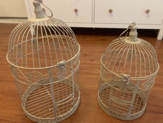 2 Decortive Bird Cage 