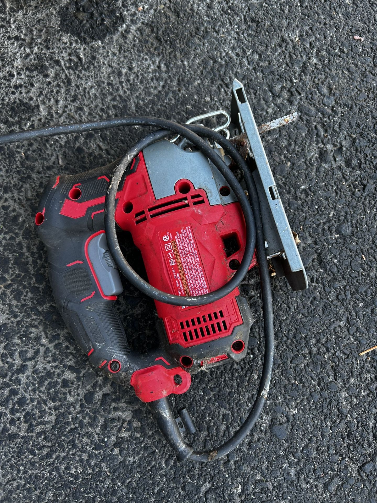 120 V Corded Craftsman Jigsaw 