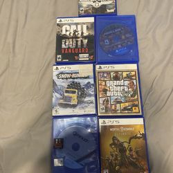 Ps5 Amd PS4 Games For Sale Like New 