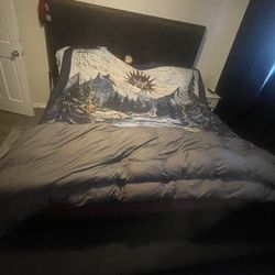 California King Size Wooden Bed Frame 