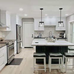 Kitchen cabinets and countertops