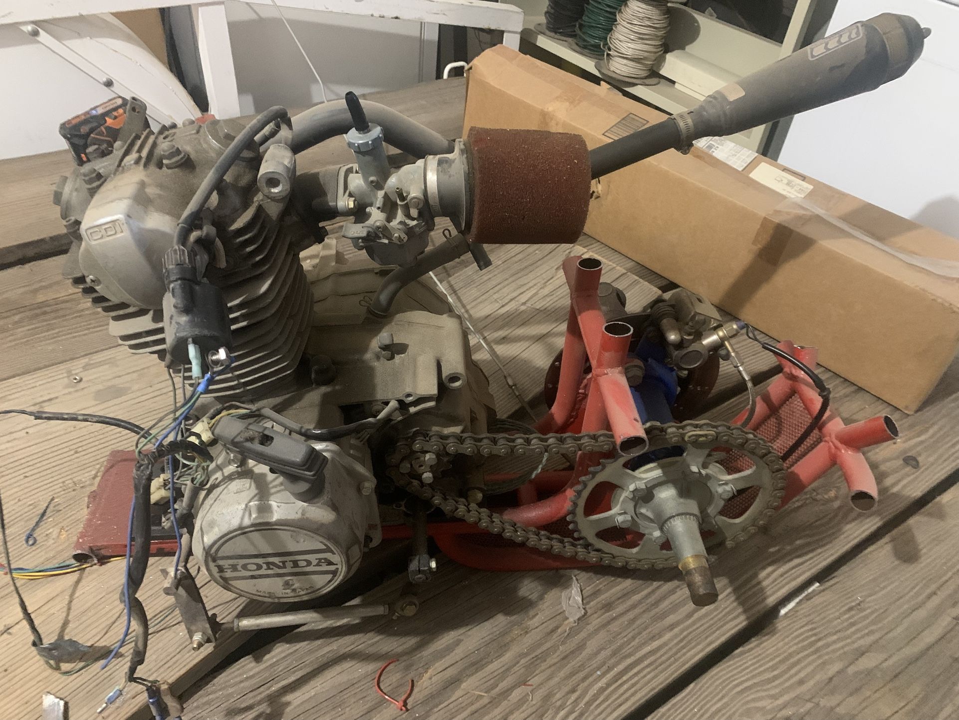 Go Kart Or Mini Rail Parts