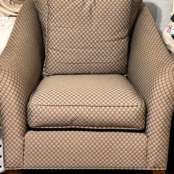 Ethan Allen Wingback Accent Chair 