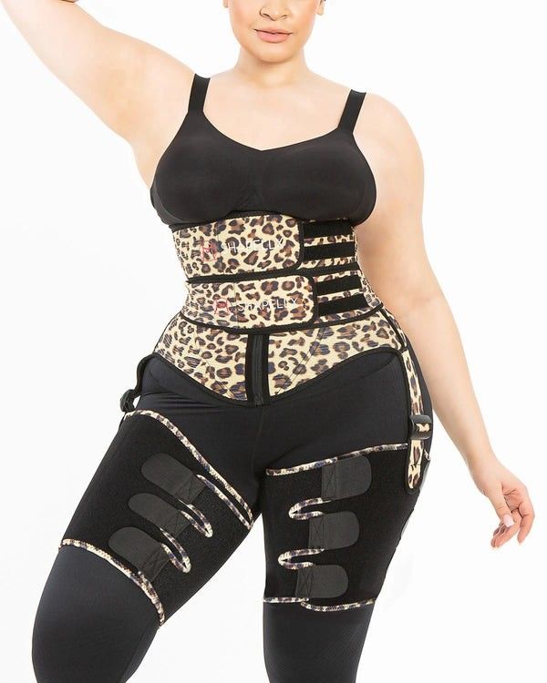 SHAPELLX NeoSweat® 3 in 1 Tie Dye Waist and Thigh Trimmer Butt Lifter